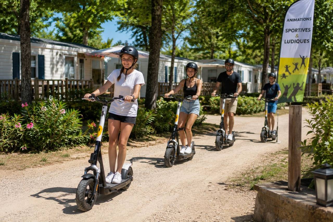 Programme d'animations varié en camping