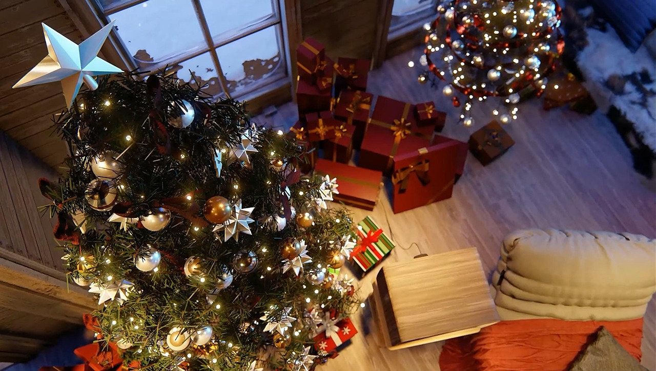 Labyrinthe géant et animations aux couleurs de Noël
