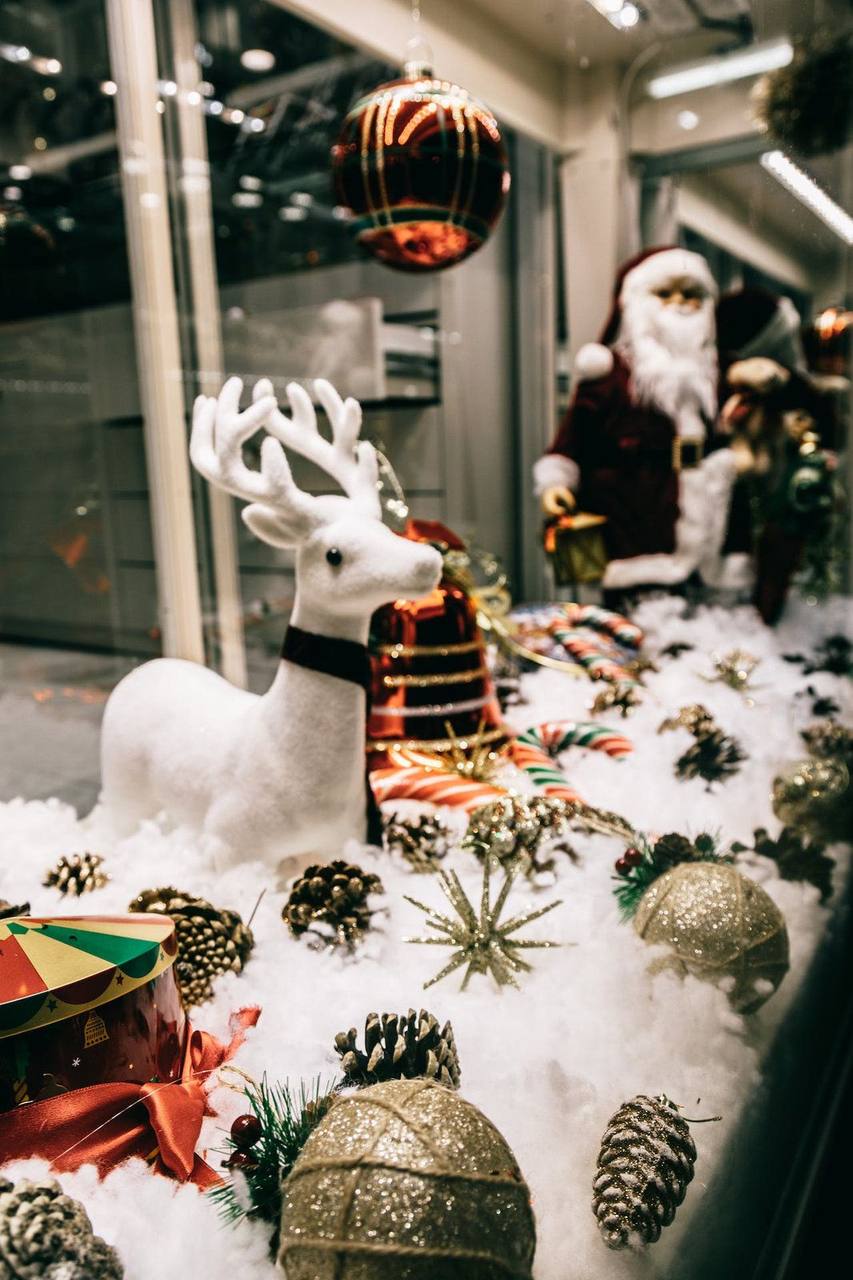 Piste de luge pour un arbre de Noël