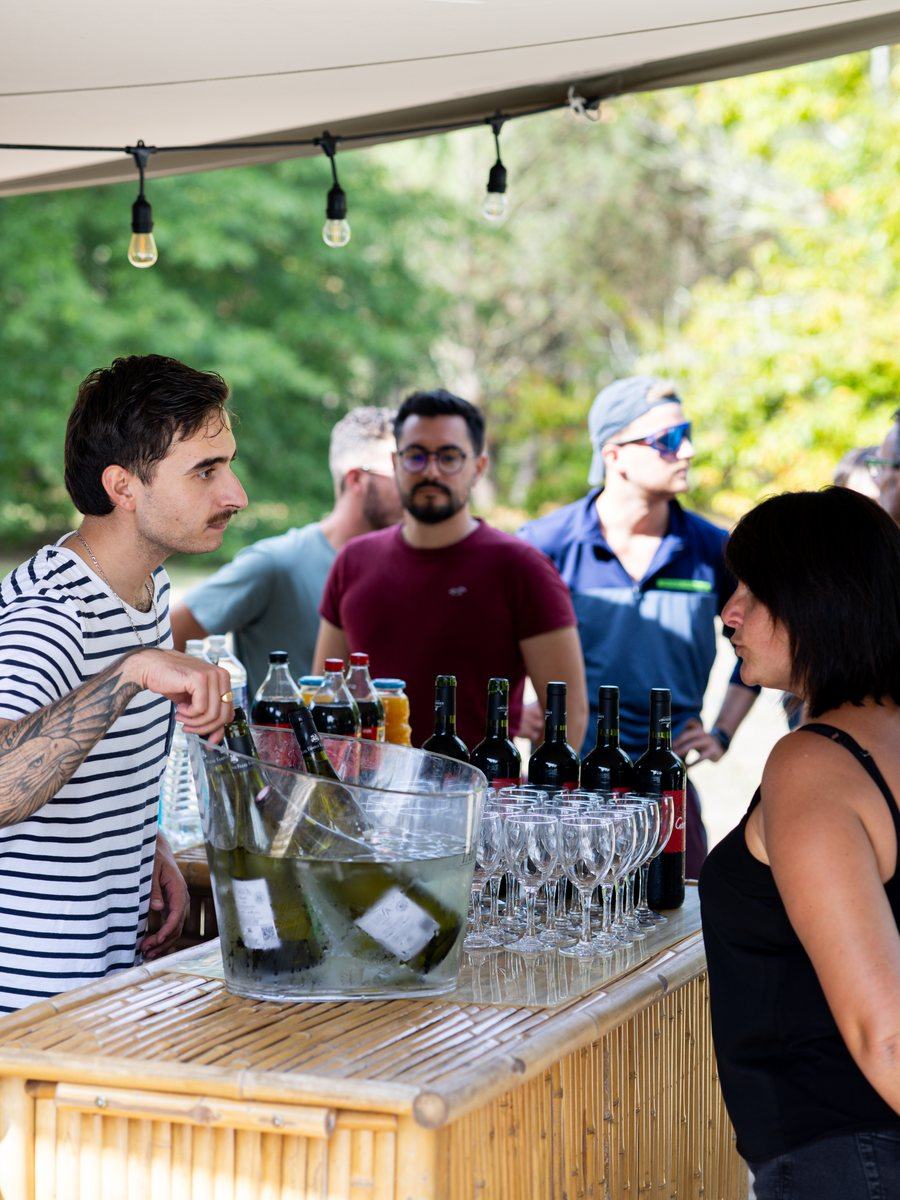 Bar et soirée afterwork lors d'un séminaire dans les Landes